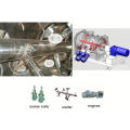 Mezclador de la serie LDH de LDH de 2017 series, máquina de mezcla química de los SS, licuadora horizontal en la tableta